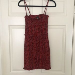 AFRM leopard mini dress